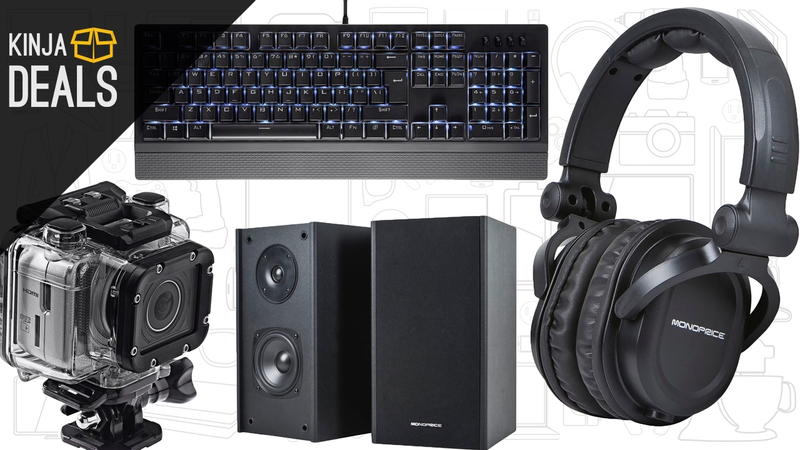 Illustration for article titled Today's Best Deals: Free Chipotle, Clicky Keyboard, $40 Tablet, and More